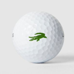 Krokodil-Alligator Reptil Grünes Tier Golfball