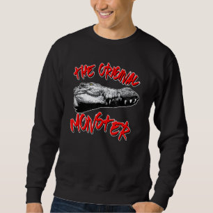 Krokodil-Alligator Sweatshirt