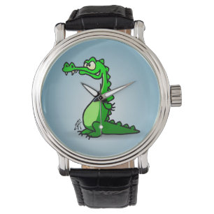 Krokodil Armbanduhr