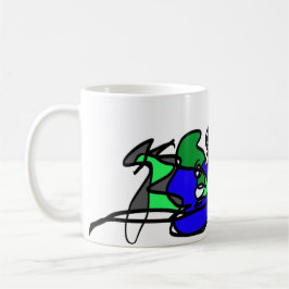 Krokodil-Beat Kaffeetasse