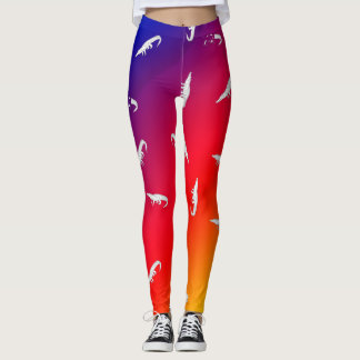 Krokodil bedruckte Leggings