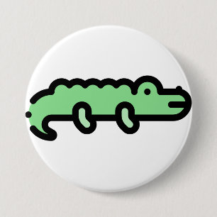 Krokodil Button