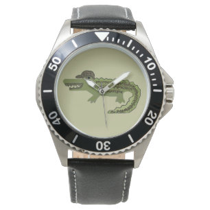 Krokodil cool armbanduhr