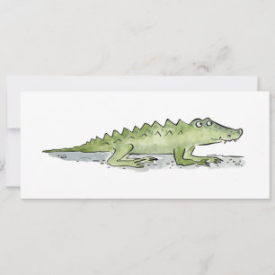 Krokodil Einladung