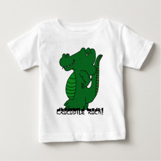 Krokodil-Felsen! Kleinkind-T-Shirt Baby T-shirt