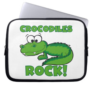 Krokodil-Felsen Laptopschutzhülle