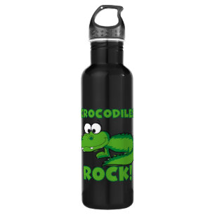 Krokodil-Felsen Trinkflasche