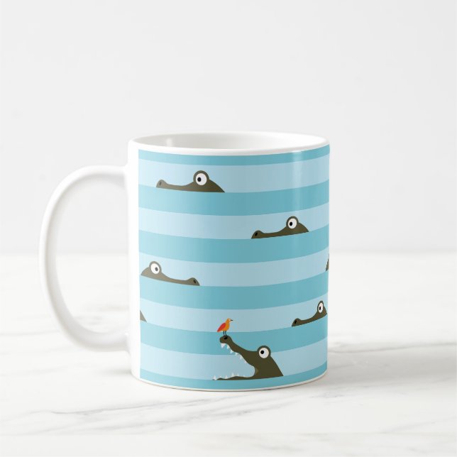 Krokodil Kaffeetasse (Links)