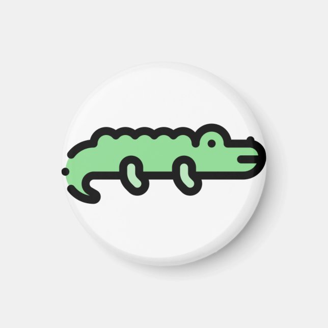 Krokodil Magnet (Vorne)