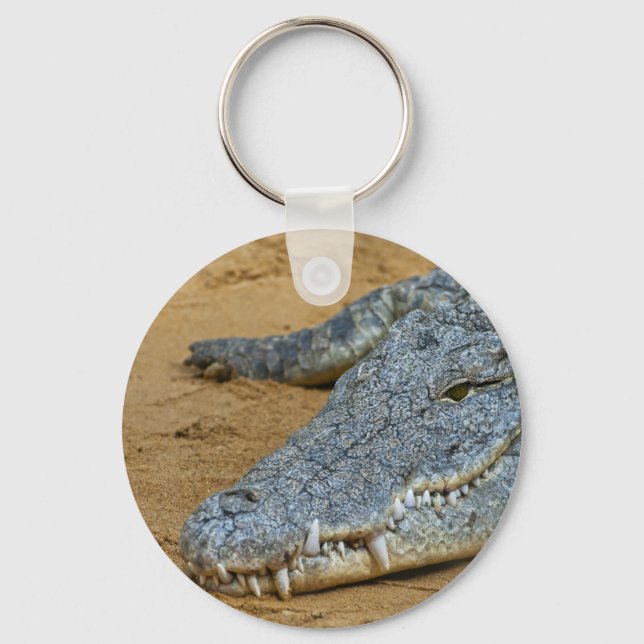 Krokodil Schlüsselanhänger (Vorderseite)