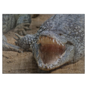 Krokodil Schneidebrett