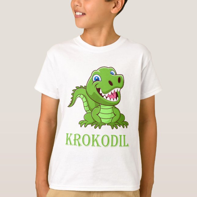 Krokodil T-Shirt (Vorderseite)