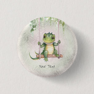 Krokodil-Taste Button