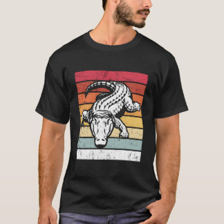 Krokodil Zoo Safari Krokodil Wildlife Fan T-Shirt