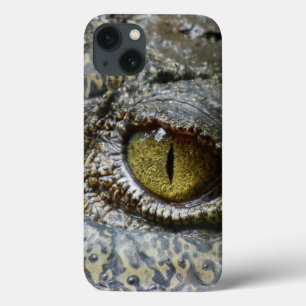 Krokodilauge Gesicht Tier individuell anpassen DIY Case-Mate iPhone Hülle
