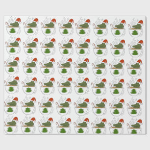 Krokodile geschenkpapier