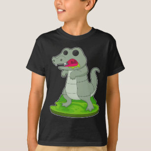 Krokodile Halloween Zombie T-Shirt