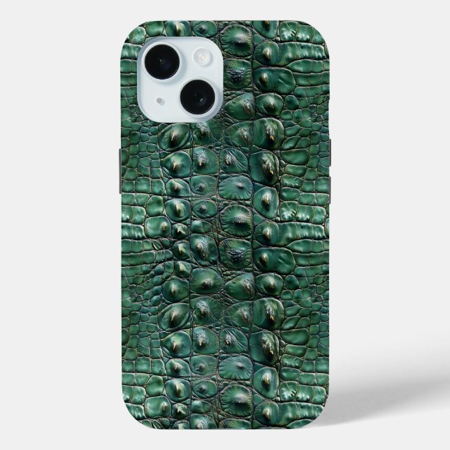 Krokodile Hautmuster Case-Mate iPhone Hülle (Rückseite)