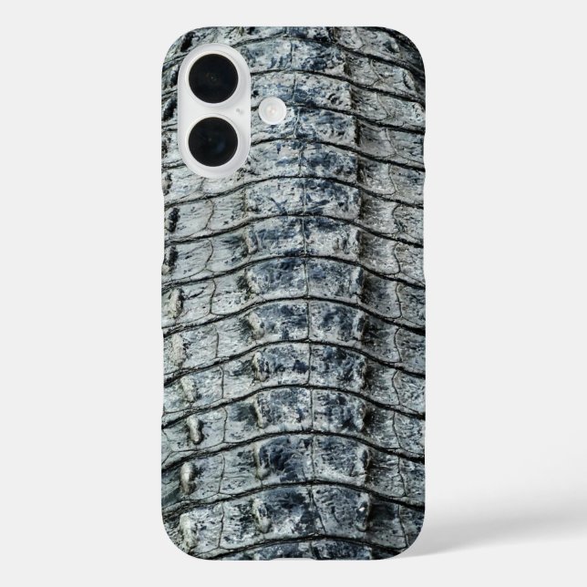 Krokodile iPhone 16 Hülle (Rückseite)
