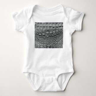 Krokodile Noir: Mystik aus schwarzem Leder Baby Strampler