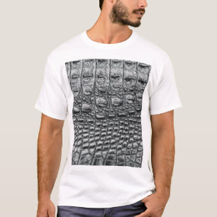Krokodile Noir: Mystik aus schwarzem Leder T-Shirt