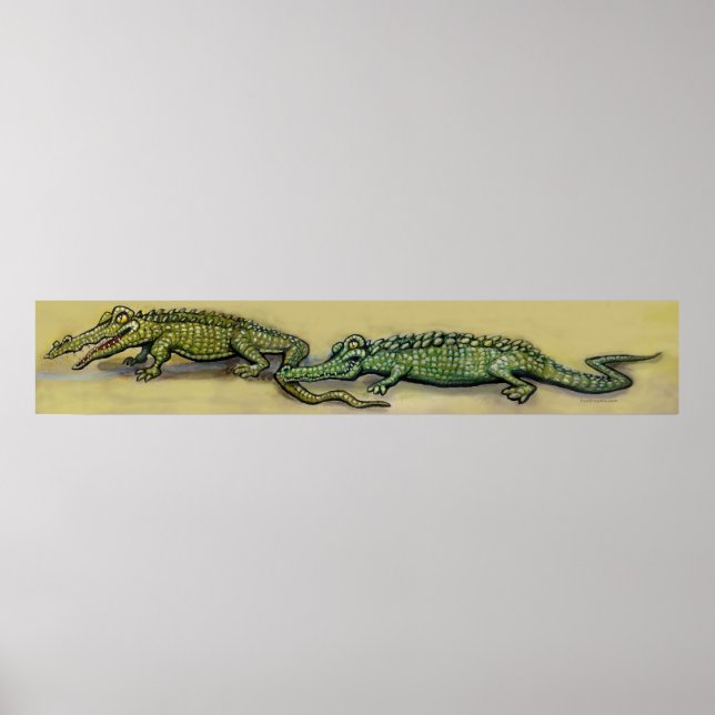 Krokodile Poster (Vorne)