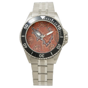 KROKODILKUNST ARMBANDUHR