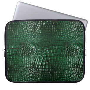 Krokodilleder-Druck Laptop-Hülle 15" Laptopschutzhülle