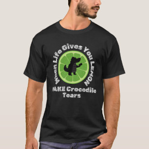 Krokodilleder T-Shirt