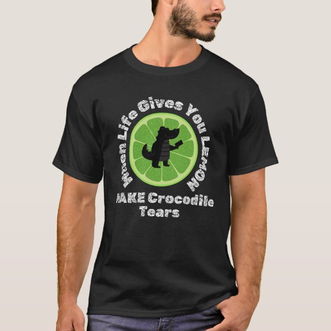 Krokodilleder T-Shirt (Vorderseite)