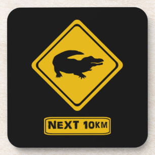 Krokodilstrasse Getränkeuntersetzer