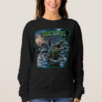Kroktopus Fotografischer Combo Kreatur Witzig Sweatshirt