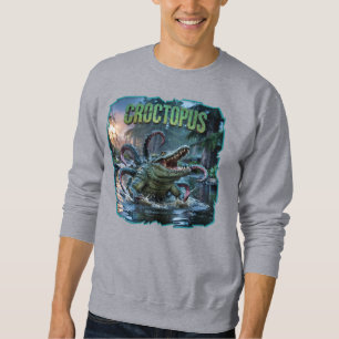 Kroktopus Fotografischer Combo Kreatur Witzig Sweatshirt
