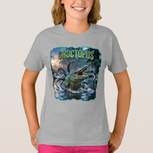 Kroktopus Fotografischer Combo Kreatur Witzig T-Shirt