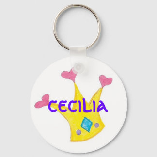 Krone, cecilia Schlüsselkette Schlüsselanhänger