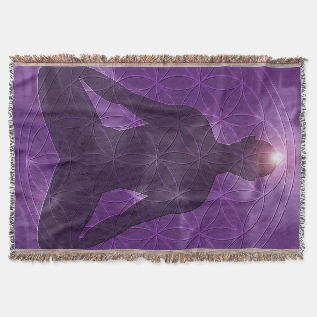 Krone Chakra Sahasrara Decke (Vorderseite)