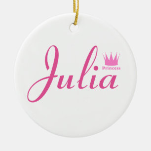 Krone der Prinzessin Keramik Ornament