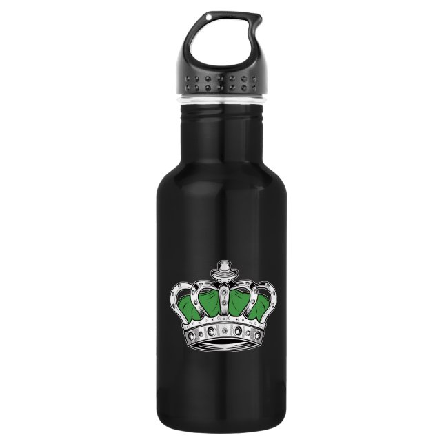 Krone - grün trinkflasche (Vorderseite)