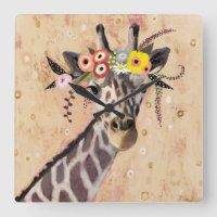 Krone Klimt Giraffen-| der Blumen