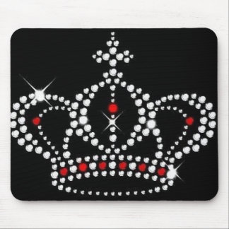 Krone mit Bling Mousepad