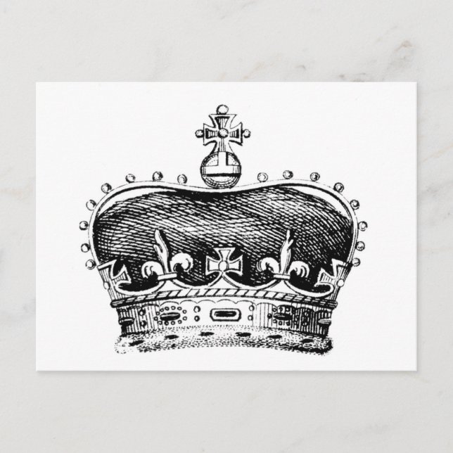 Krone Postkarte (Vorderseite)