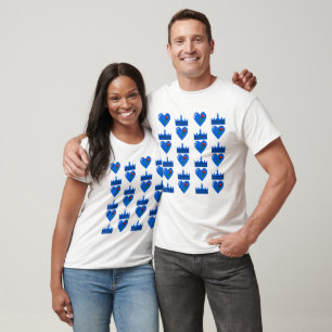 Krone und Herz T-Shirt