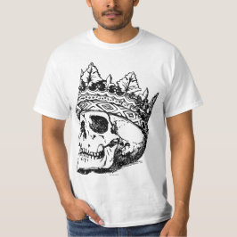 Krone und Totenkopf T-Shirt
