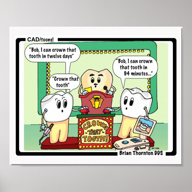 Kronen, die Zelt drucken Poster (Vorne)