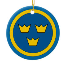 Kronen Flygvapnet Emblem des Schwede-drei