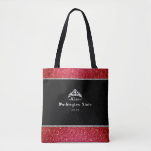 Kronen-Gewohnheits-Titel Fräulein-USA Tasche