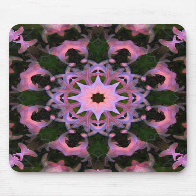 Kronen in Rosa... Mousepad (Vorne)