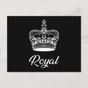 Kronen Königin Prinzessin Gold Royal Lustige Gesch Postkarte