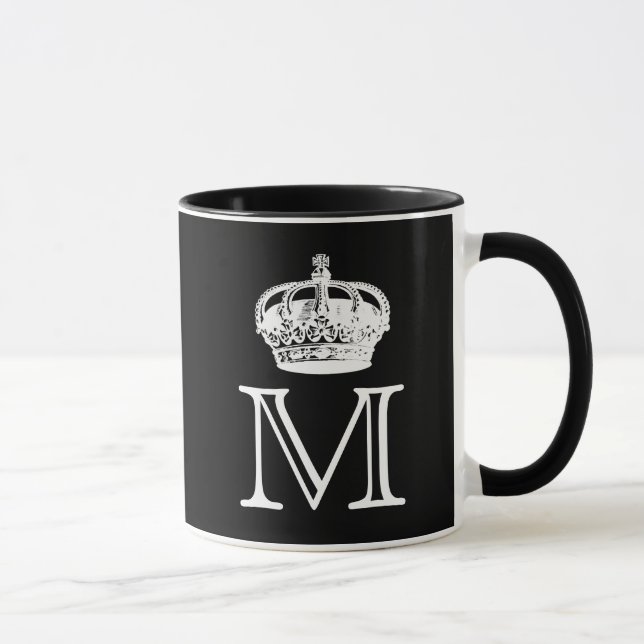 Kronen-Monogramm Tasse (Rechts)
