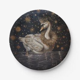 Kronen - Rundpapier-Teller Pappteller